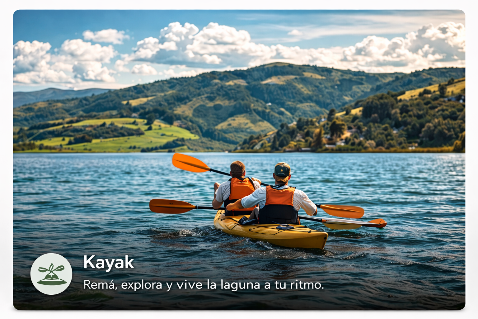 Kayak y paddle en la laguna: deportes acuáticos para principiantes
