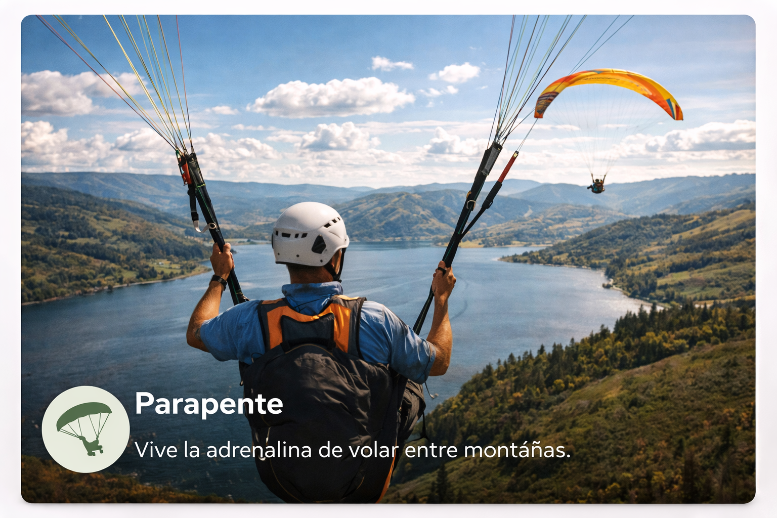 Parapente en Alma de Campo Glamping, Suesca