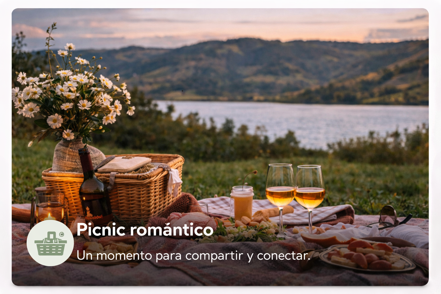 El arte del picnic: cómo armar uno frente a la laguna
